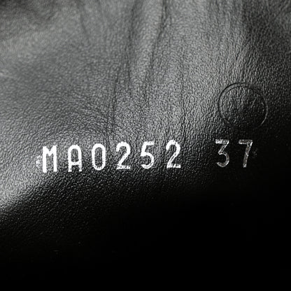 Louis Vuitton Velvet Calfskin Monogram Laureate Platform Desert Boots 37 Black Green 13 of 18