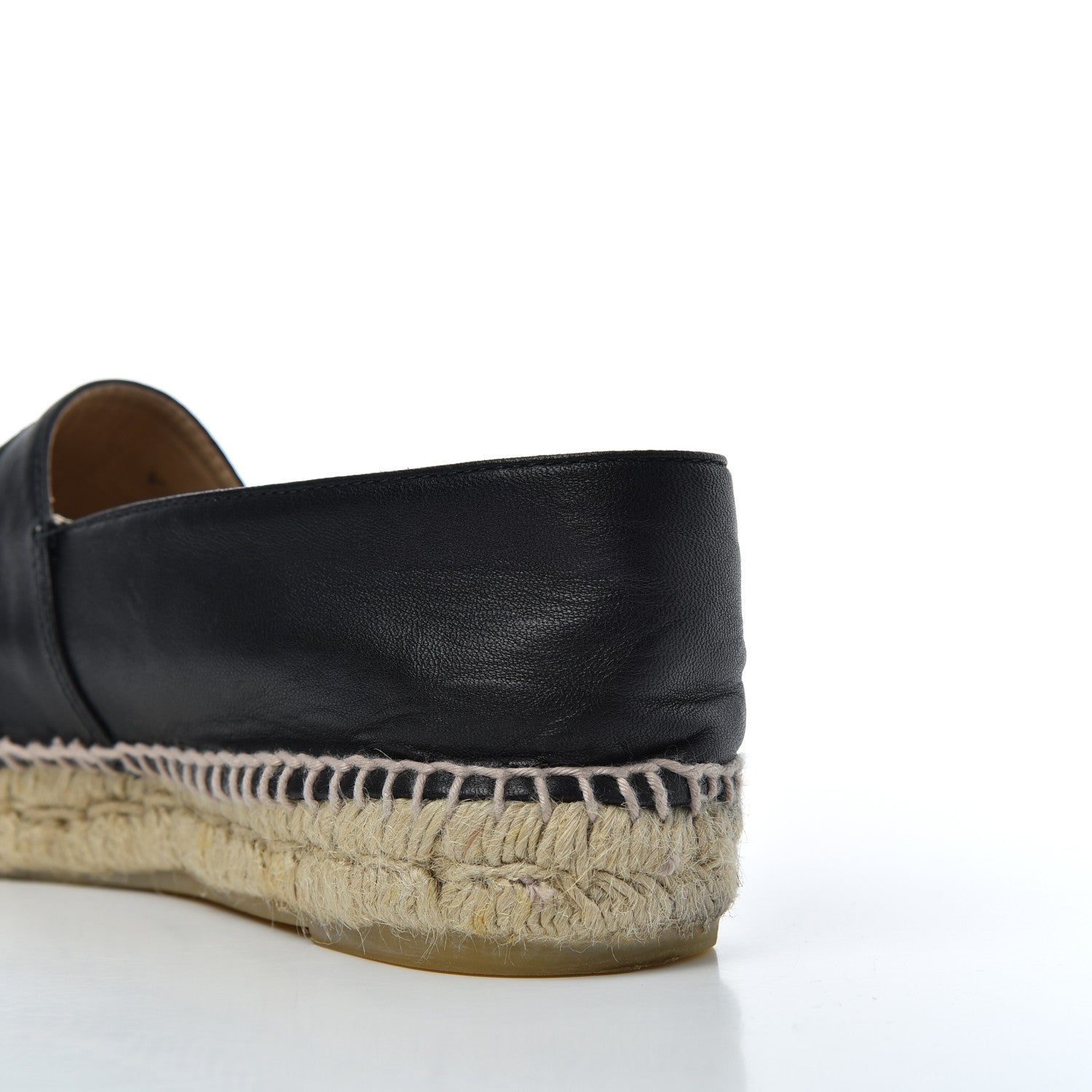 Chanel Lambskin CC Espadrilles 39 Black 13 of 27