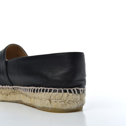 Chanel Lambskin CC Espadrilles 39 Black 13 of 27