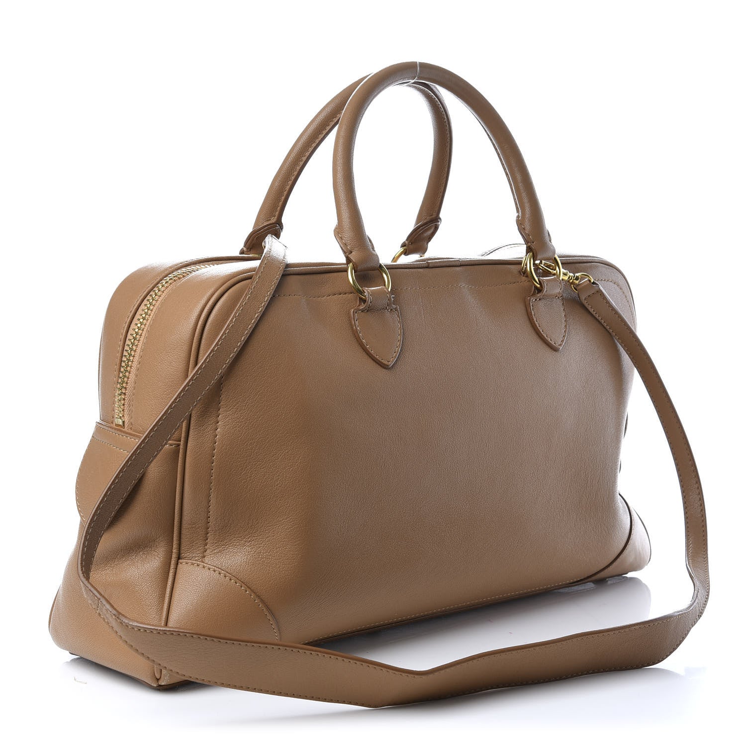 Marc Jacobs Calfskin Venetia Satchel Tan 4 of 10