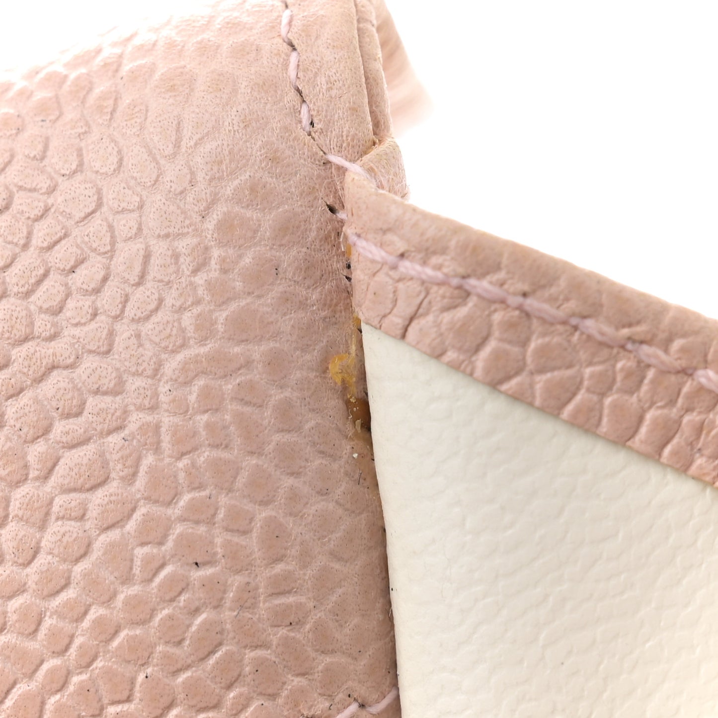 Caviar Phone Holder Crossbody Beige