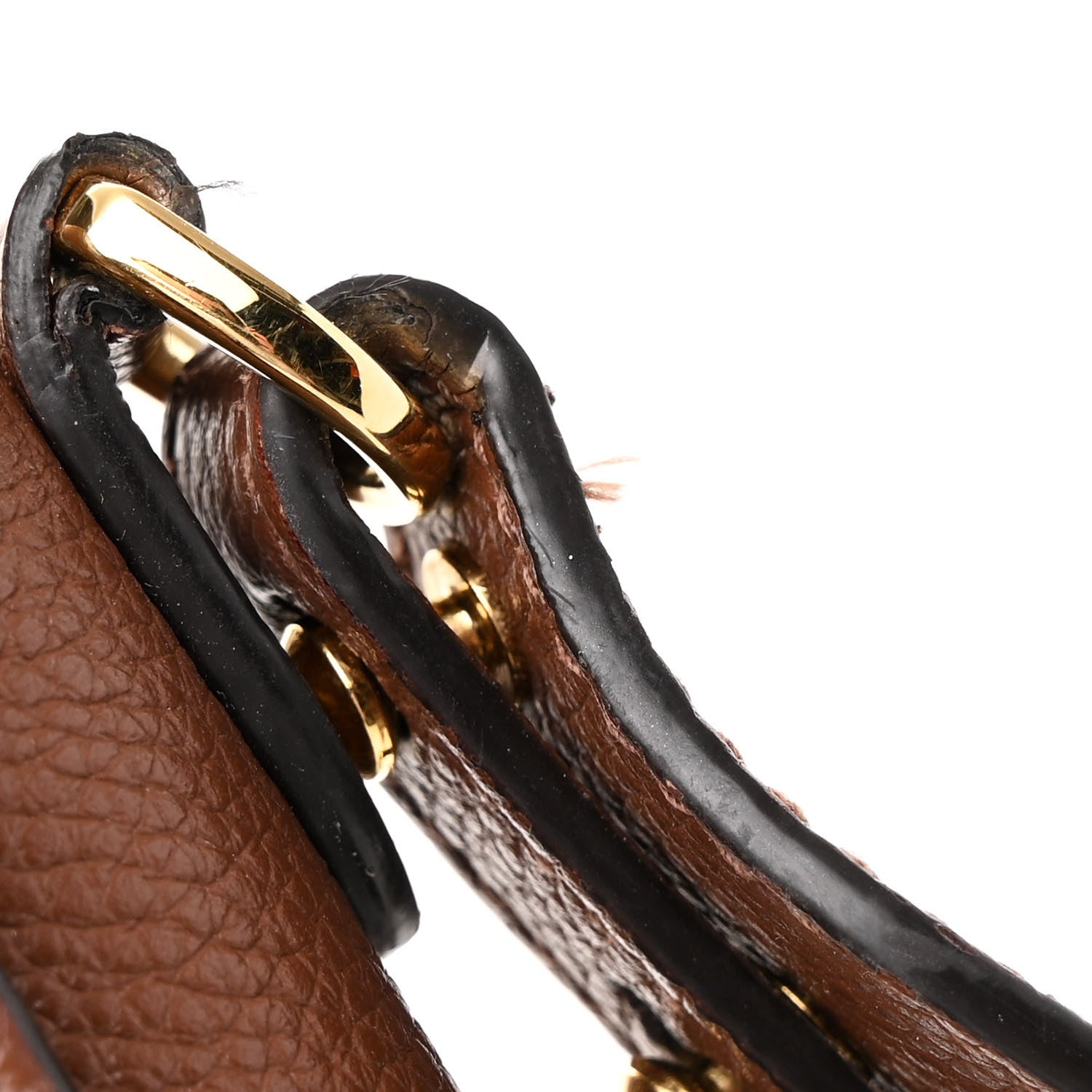 Burberry Calfskin Vintage Check Note Crossbody Bag Tan 10 of 13
