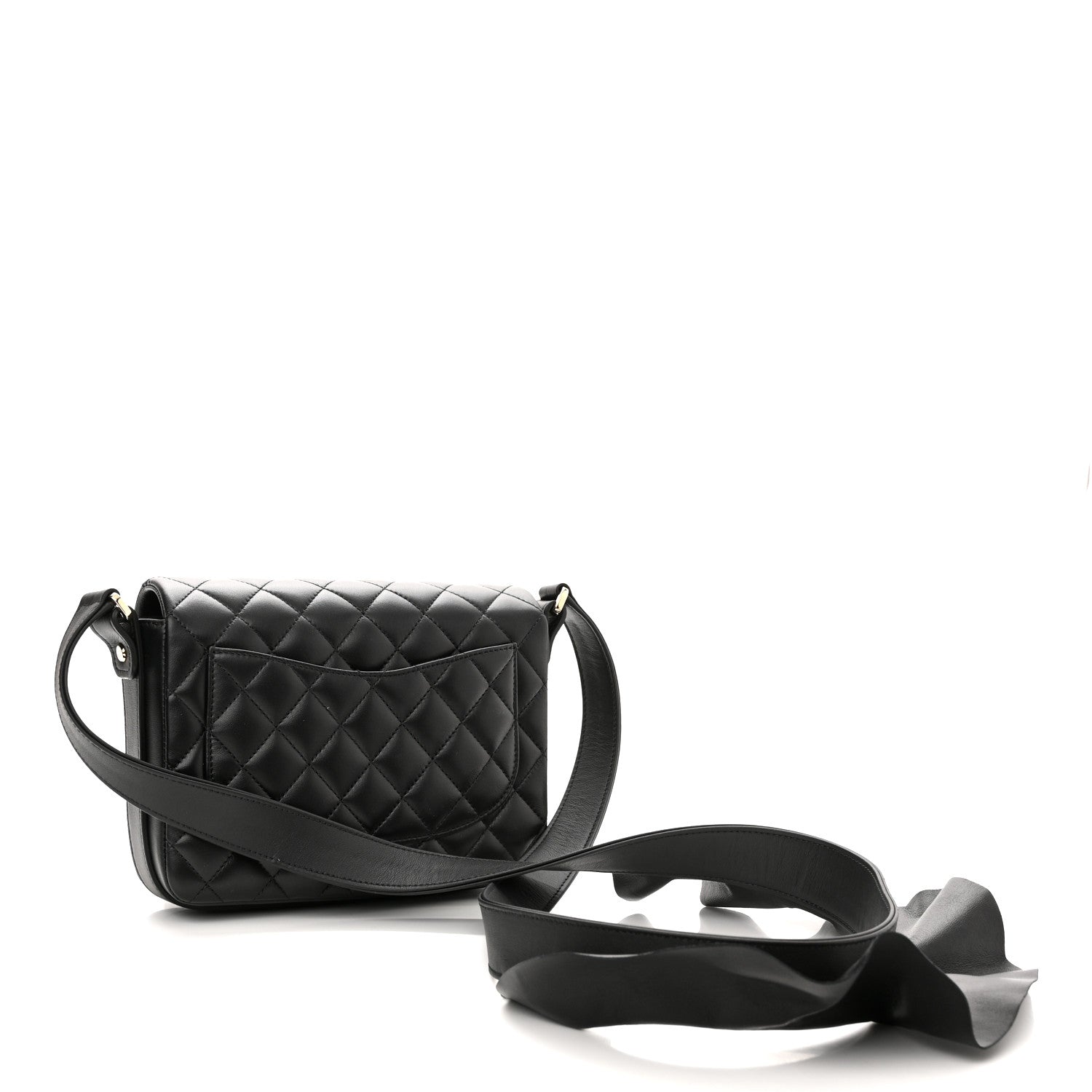 Chanel Calfskin Quilted Bolero De Chanel Flap Bag Black 2 of 10
