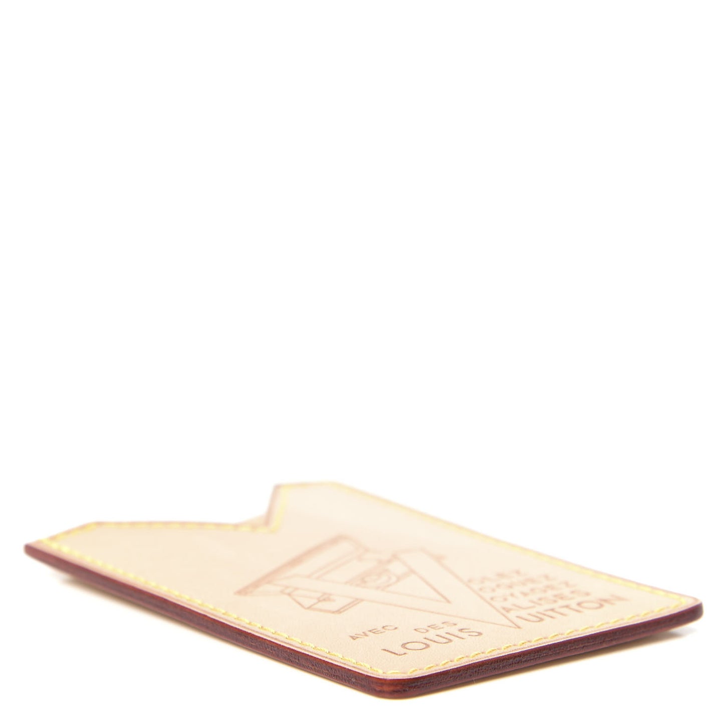 Vachetta Voyages Card Holder
