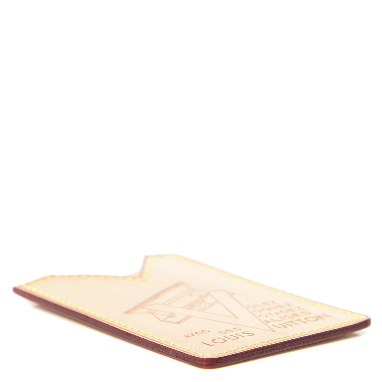 Louis Vuitton Vachetta Voyages Card Holder 4 of 6