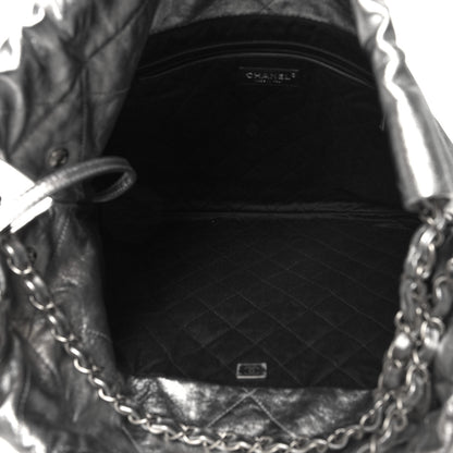Chanel Metallic Calfskin Quilted Chanel 22 Silver 6 of 12