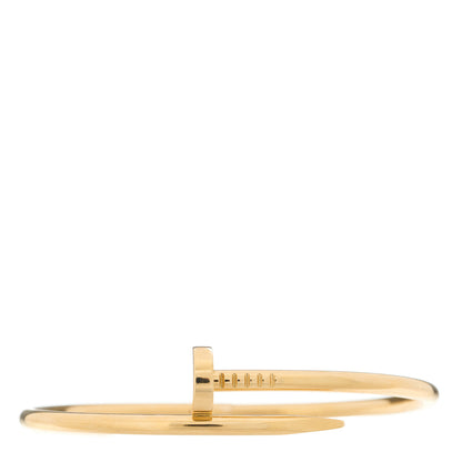 Cartier 18K Yellow Gold Juste Un Clou Bracelet 18 1 of 4