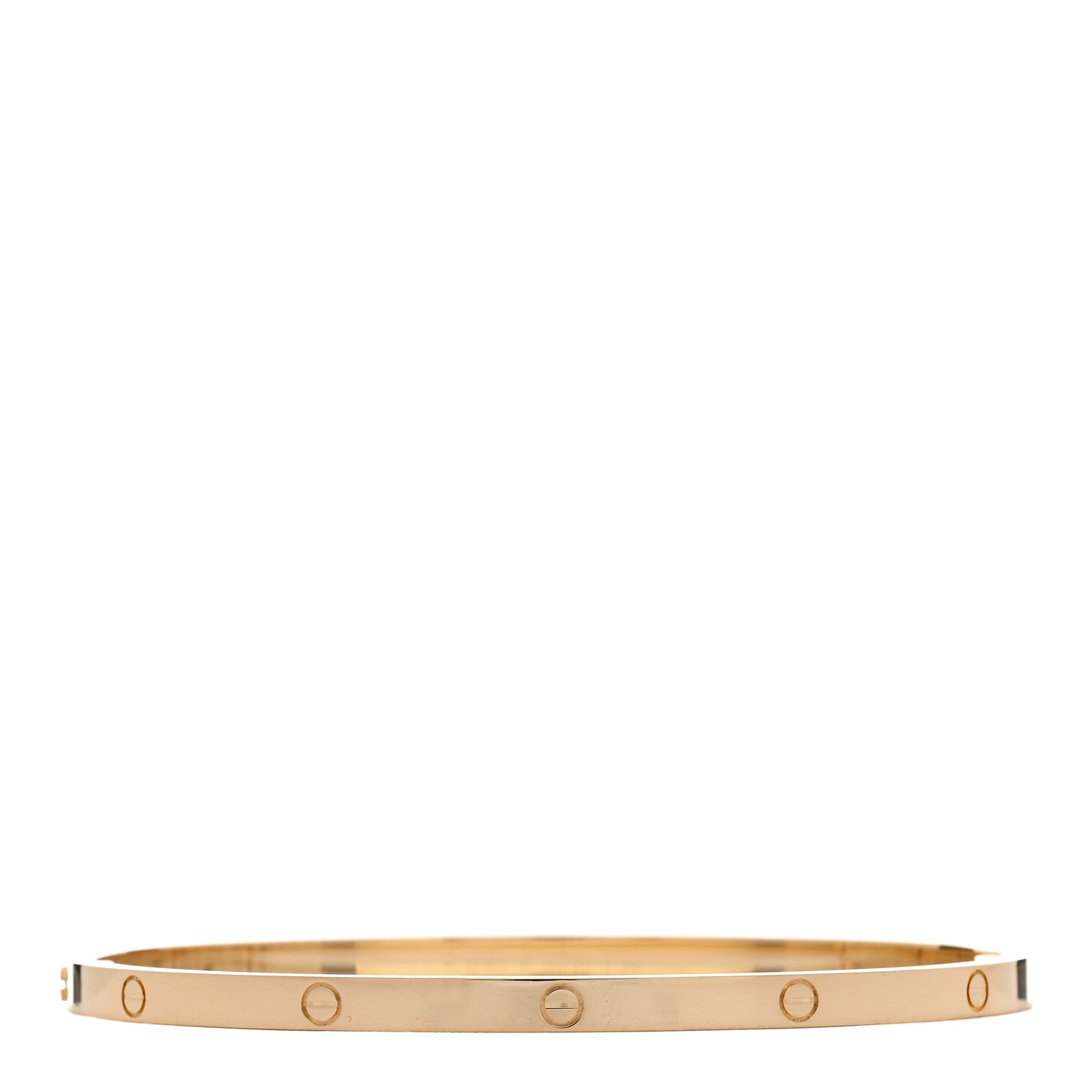Cartier 18K Yellow Gold Small LOVE Bracelet 19 2 of 9