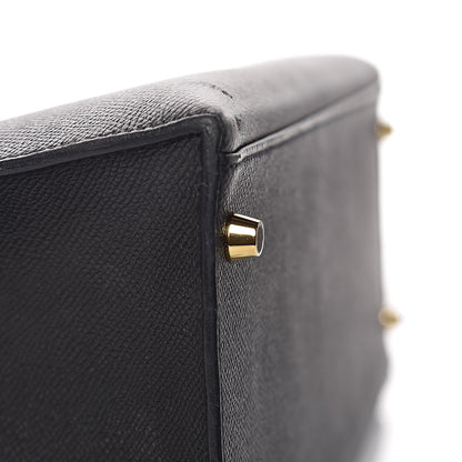 Hermes Epsom Kelly Sellier 35 Black 31 of 35