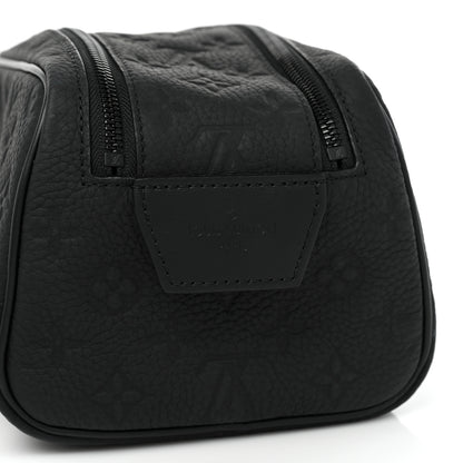 Louis Vuitton Taurillon Monogram Dopp Kit Toilet Pouch Black 8 of 8