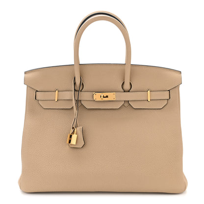 Hermes Togo Birkin 35 Trench 1 of 11