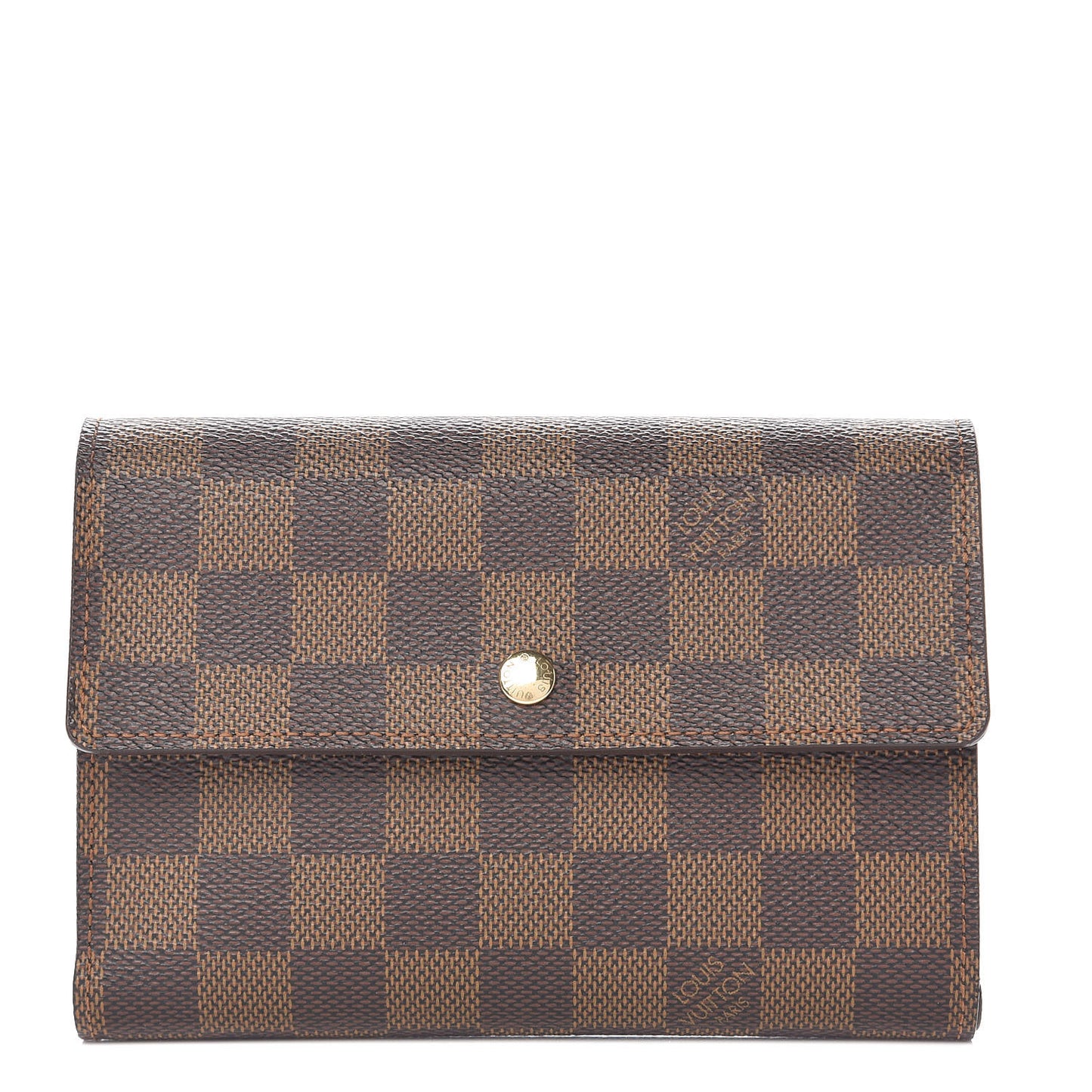 Damier Ebene Porte Tresor Etui Papier Wallet