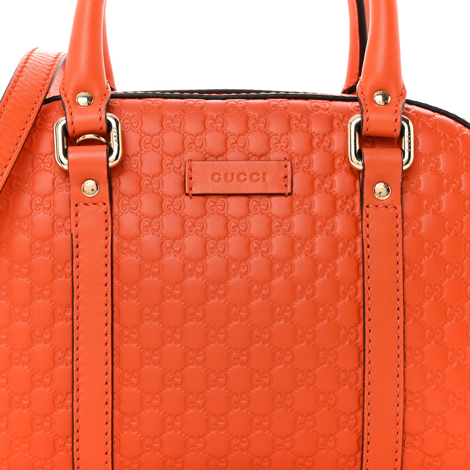 Gucci Soft Microguccissima Small Crossbody Bag Sun Orange 8 of 11