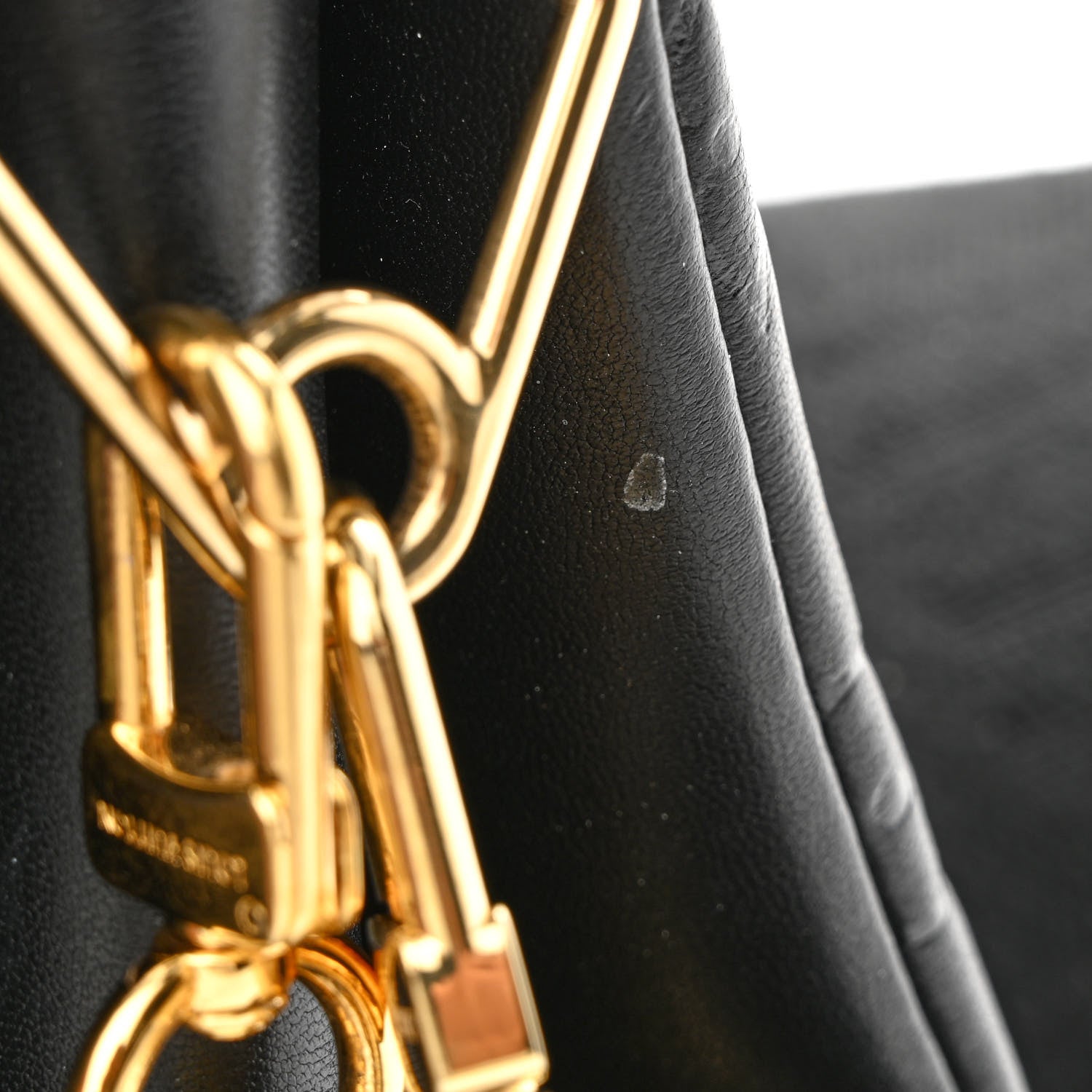 Louis Vuitton Lambskin Embossed Monogram Coussin PM Black 13 of 13