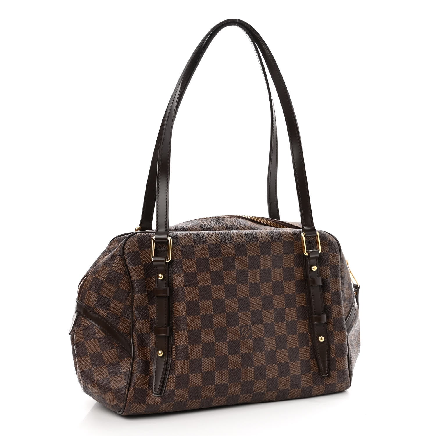 Louis Vuitton Damier Ebene Rivington GM 3 of 10