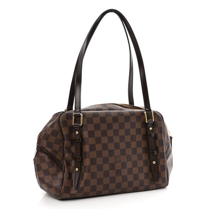 Louis Vuitton Damier Ebene Rivington GM 3 of 10