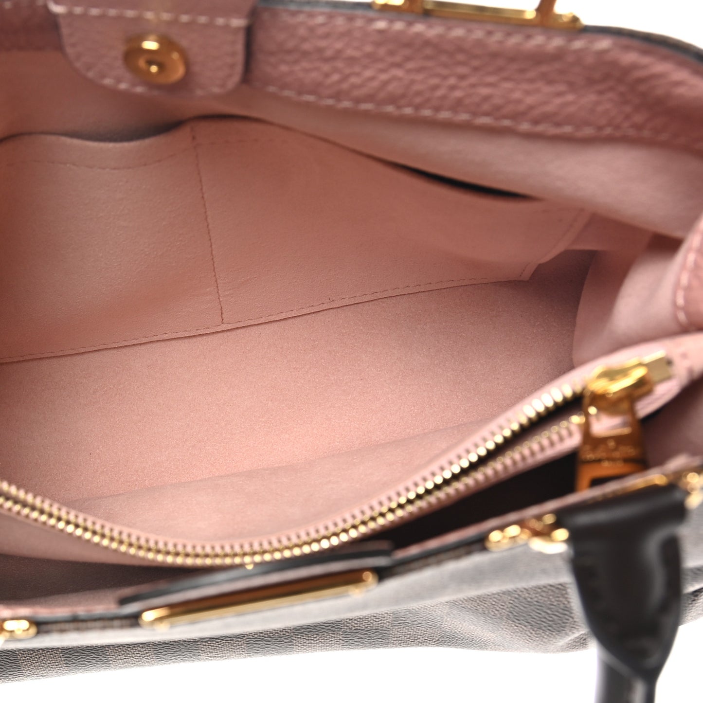 Damier Ebene Cuir Taurillon Brittany Magnolia