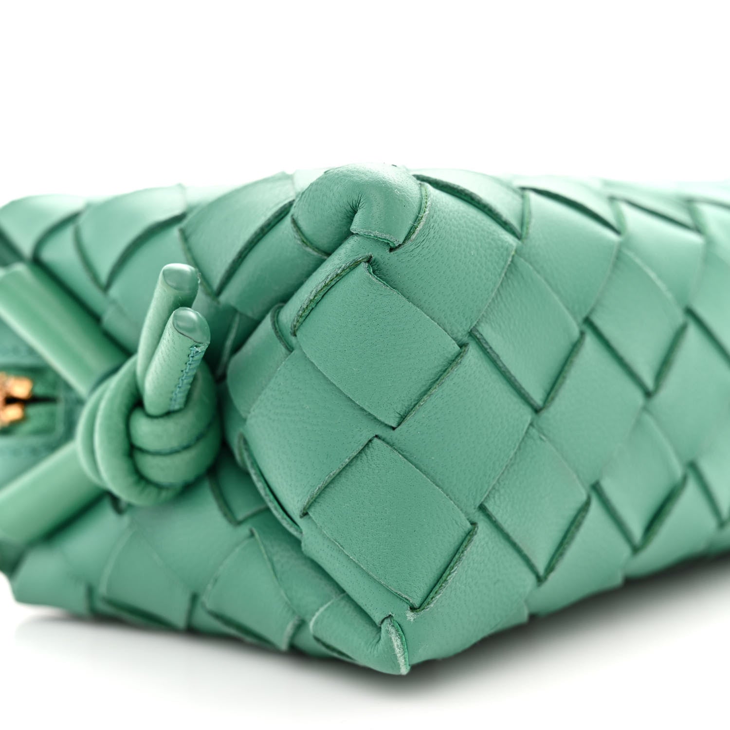 Bottega Veneta Nappa Intrecciato Candy Loop Camera Bag Mermaid 8 of 11