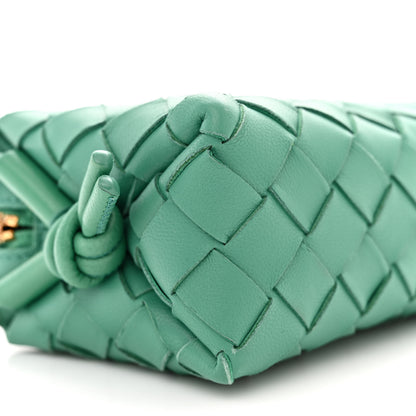 Bottega Veneta Nappa Intrecciato Candy Loop Camera Bag Mermaid 8 of 11