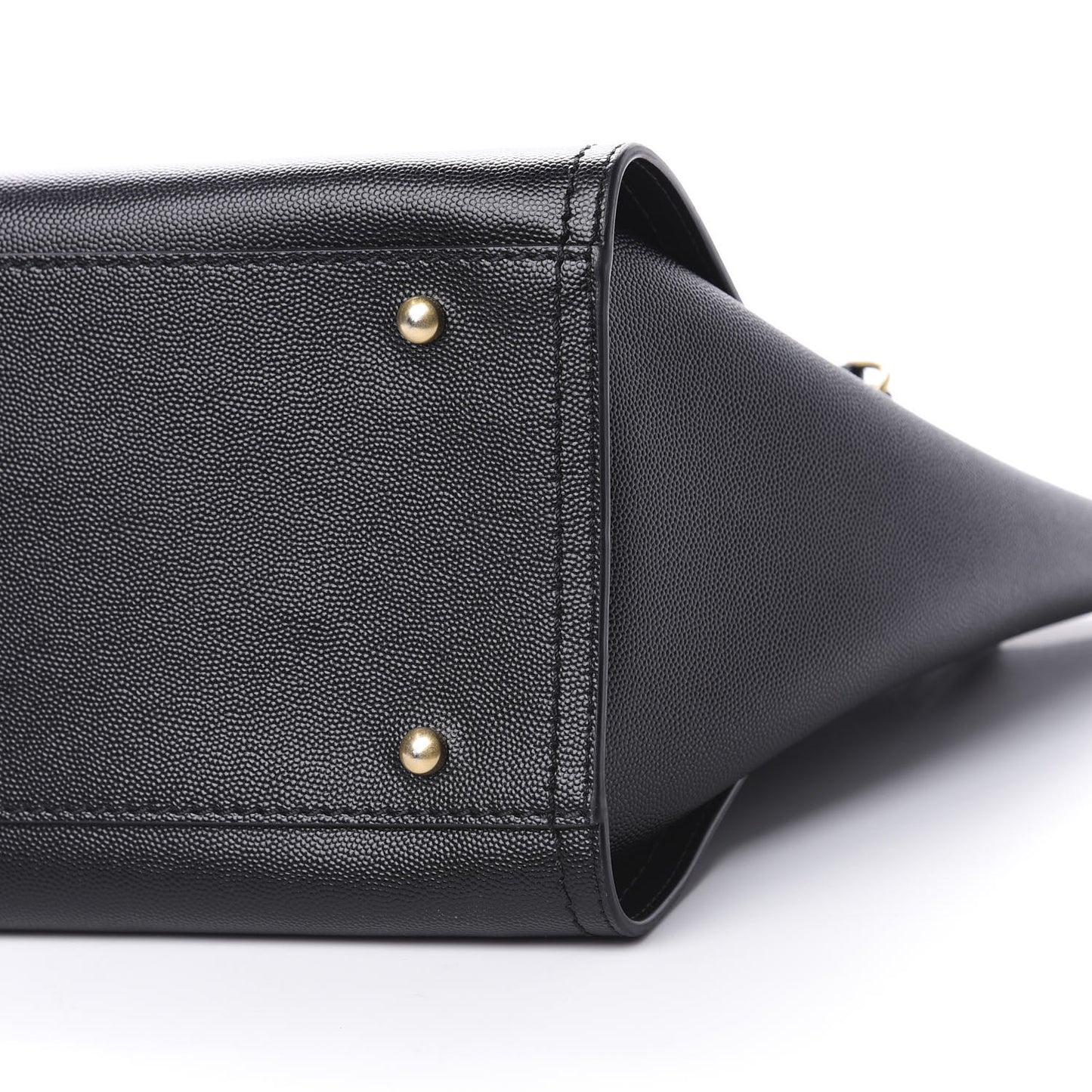 Caviar Small Studded Deauville Tote Black