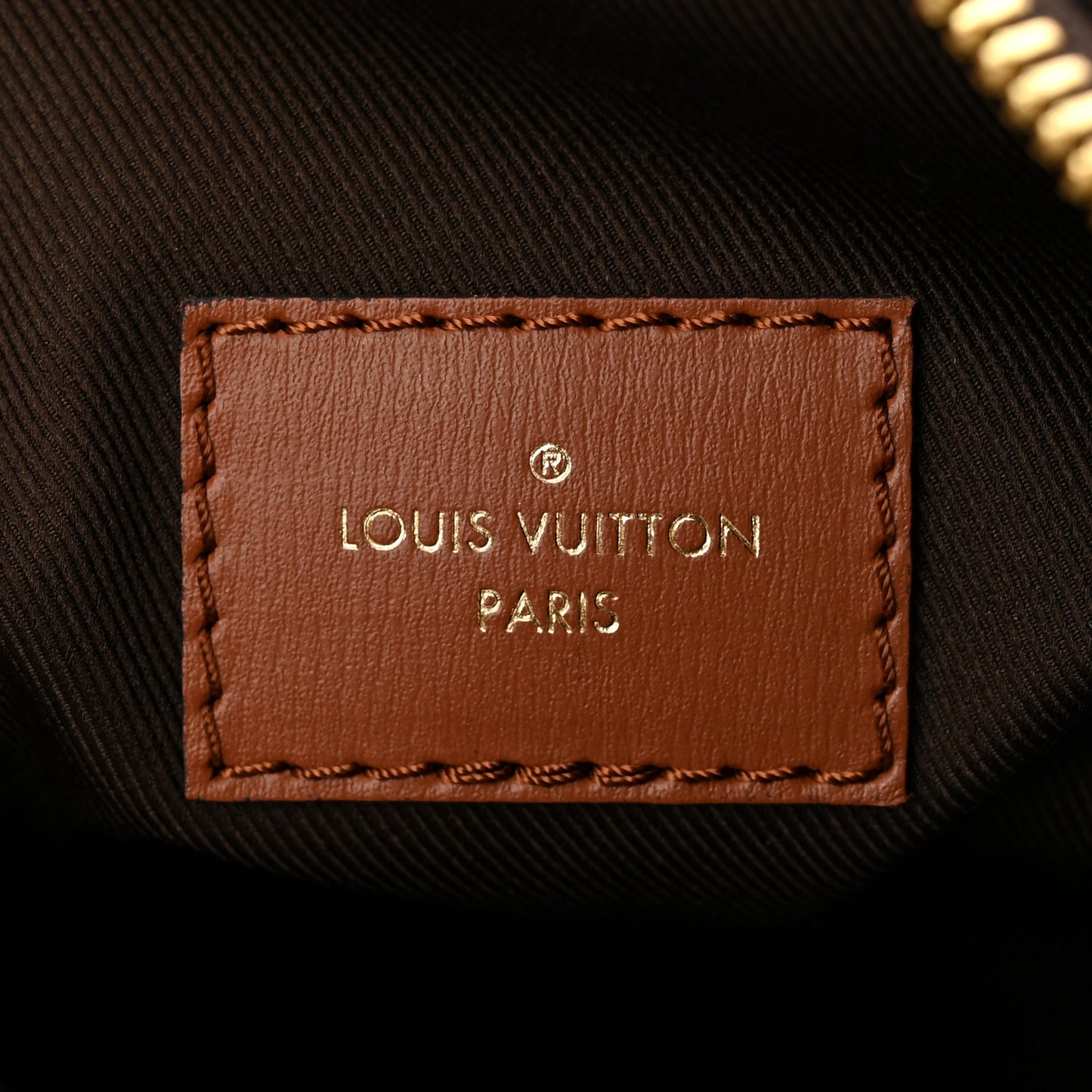 Reverse Monogram Loop Hobo