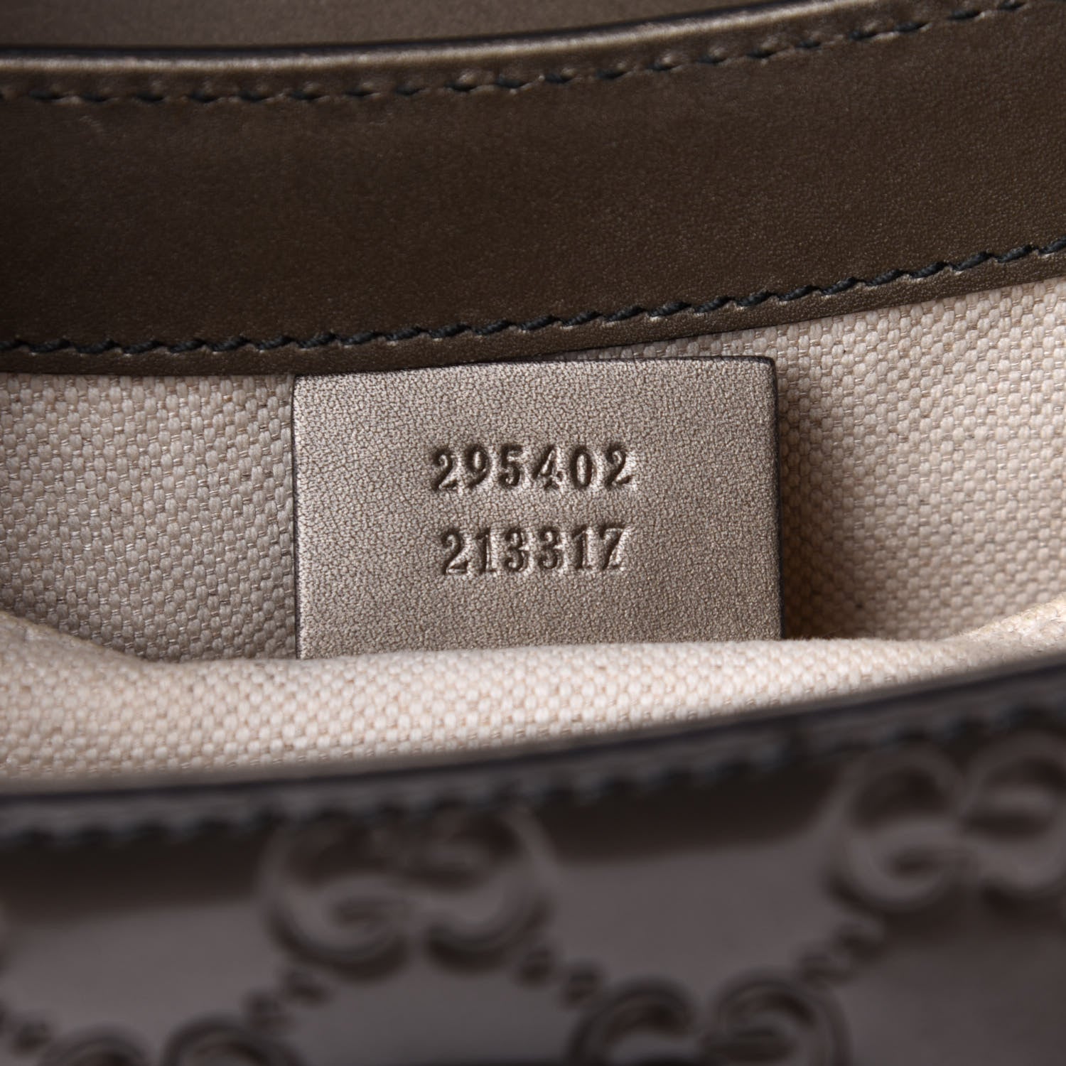 Gucci Shine Guccissima Medium Emily Chain Shoulder Bag Sasso 6 of 10