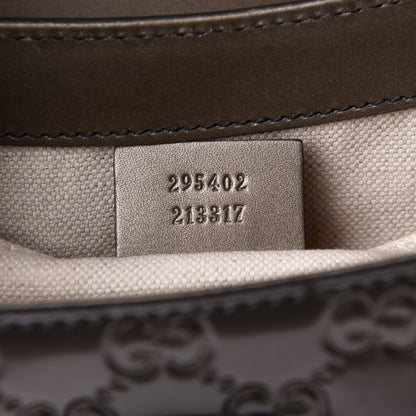 Gucci Shine Guccissima Medium Emily Chain Shoulder Bag Sasso 6 of 10