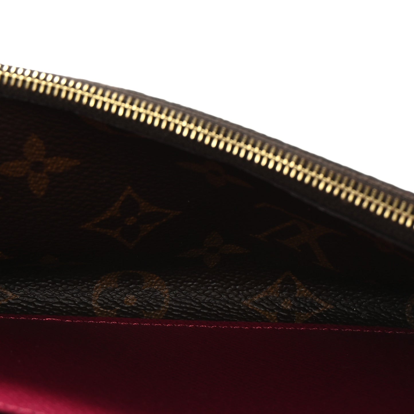 Monogram Emilie Wallet Fuchsia