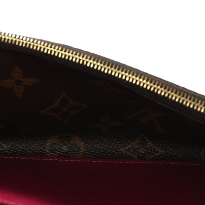 Louis Vuitton Monogram Emilie Wallet Fuchsia 5 of 6