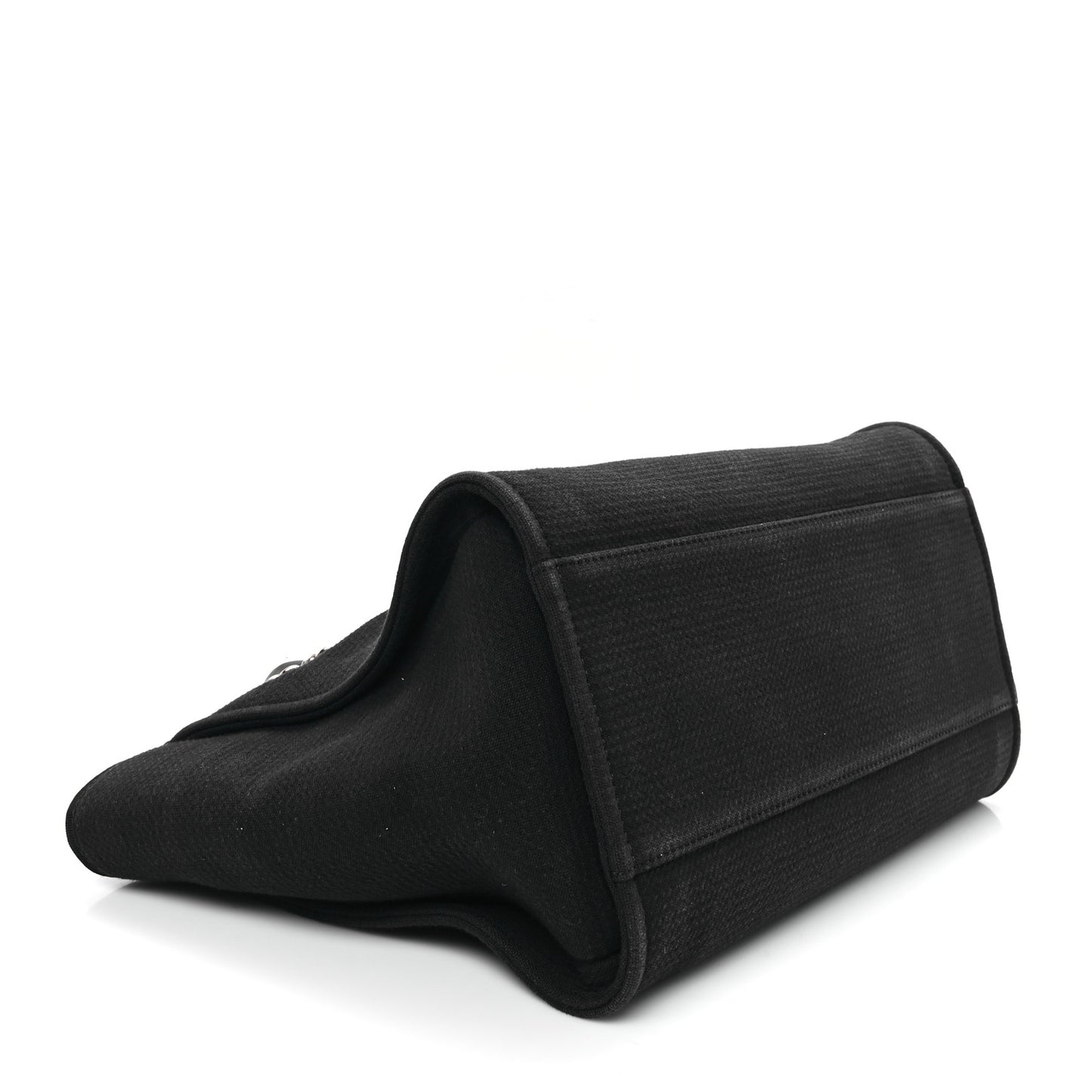 Mixed Fibers Medium Deauville Tote Black