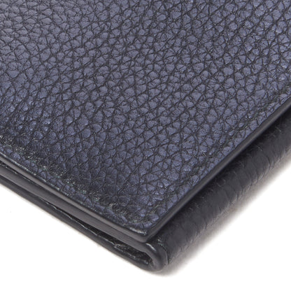 Gucci Pebbled Calfskin Dorian Card Case Black 6 of 8