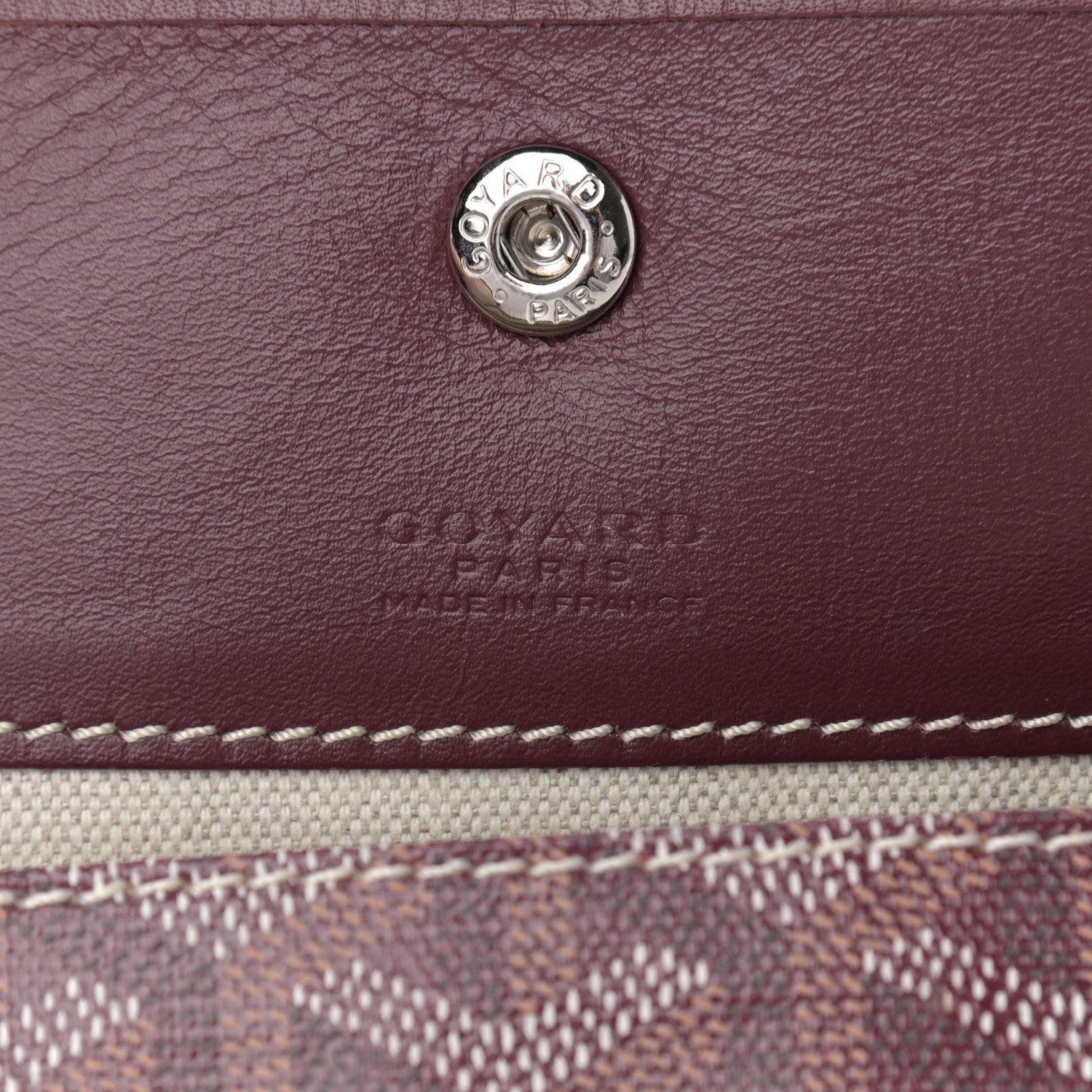 Goyard Goyardine Saint Louis GM Bordeaux 7 of 10