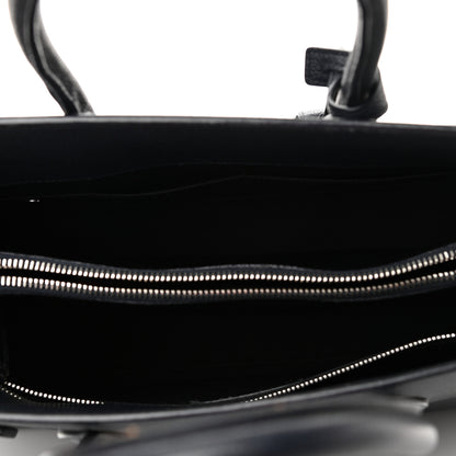 Saint Laurent Grained Calfskin Small Sac De Jour Black 5 of 14