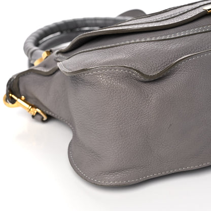 Chloe Calfskin Medium Marcie Satchel Cashmere Grey 9 of 11