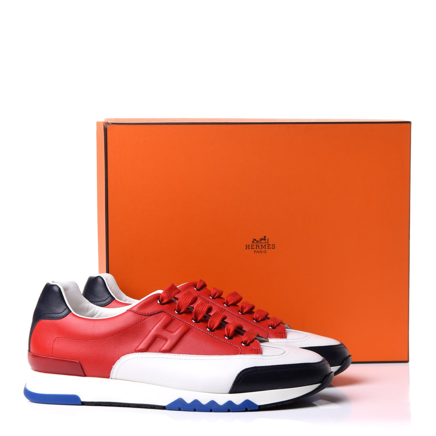 Calfskin Mens Trail Sneakers 44