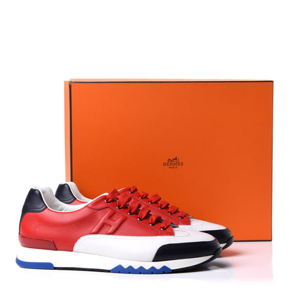 Hermes Calfskin Mens Trail Sneakers 44 10 of 10