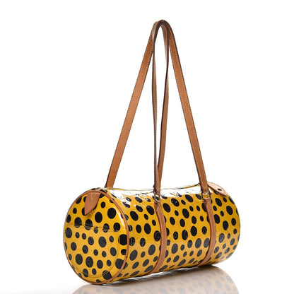Louis Vuitton Vernis Kusama Infinity Dots Papillon 30 Yellow 3 of 8