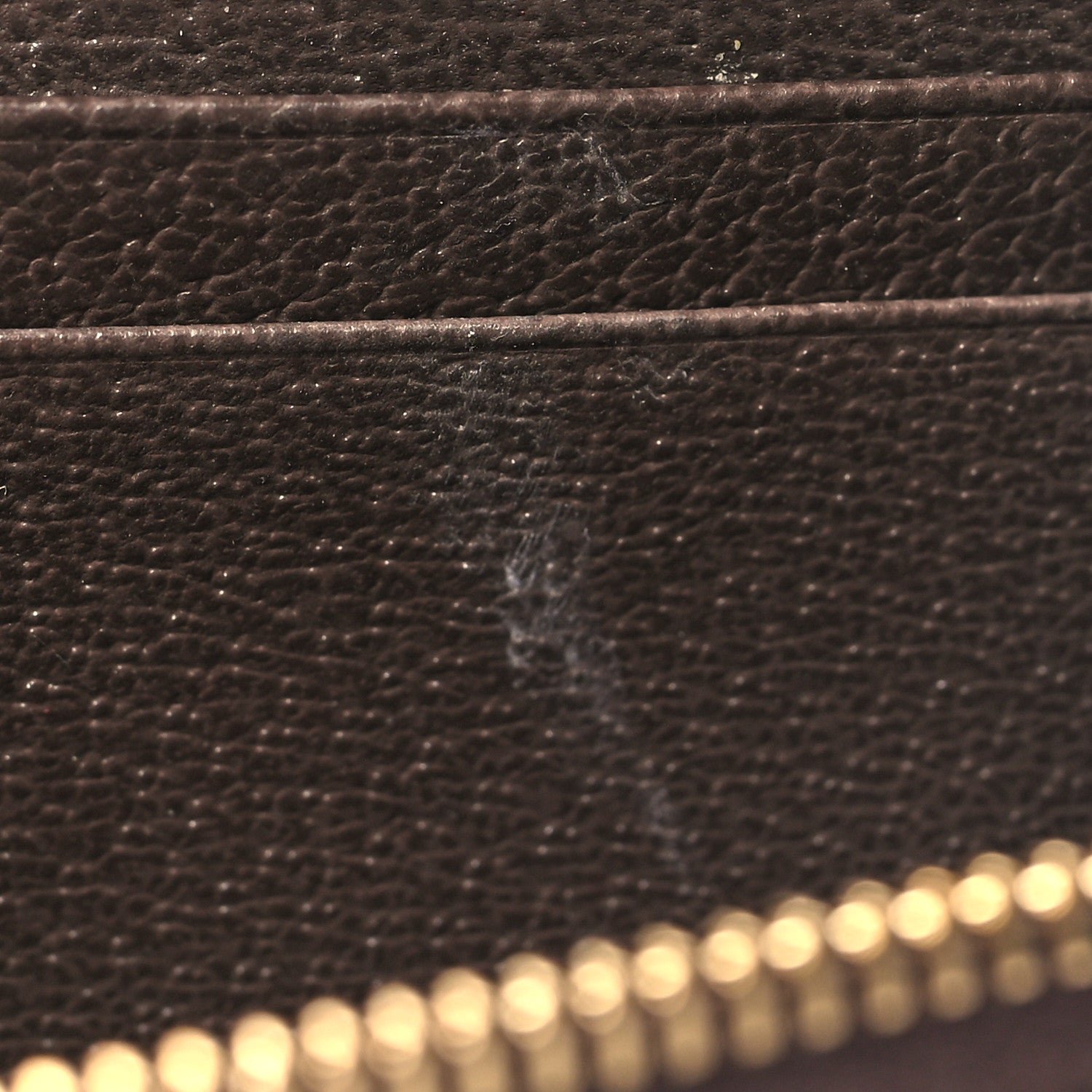 Gucci GG Supreme Monogram Textured Dollar Calfskin Web Ophidia Zip Around Card Case Wallet Beige Ebony New Acero 7 of 7