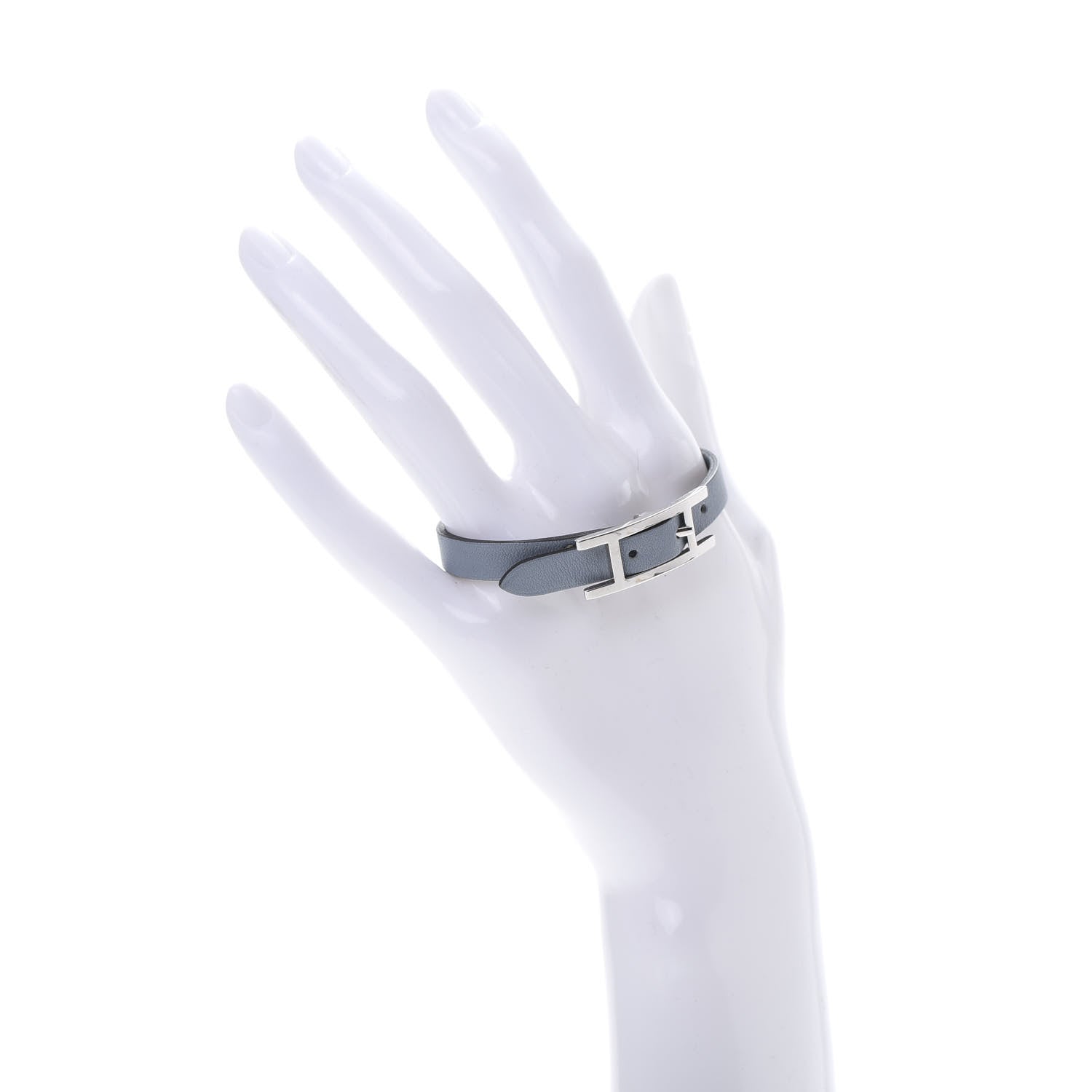 Hermes Swift Behapi Single Tour Bracelet Bleu Lin Colvert 2 of 5