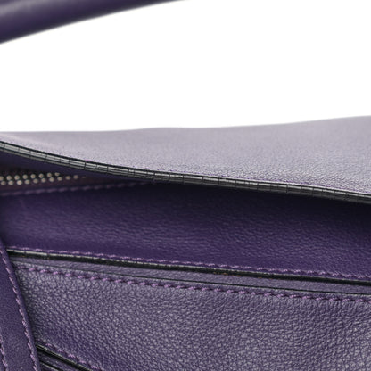 Loewe Calfskin Medium Puzzle Bag Purple 14 of 17