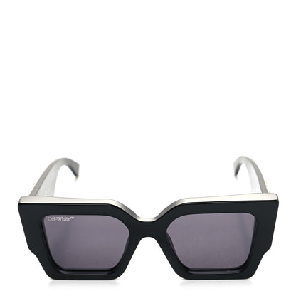 Off-White Acetate Square The Sun Sunglasses Black 2 of 8