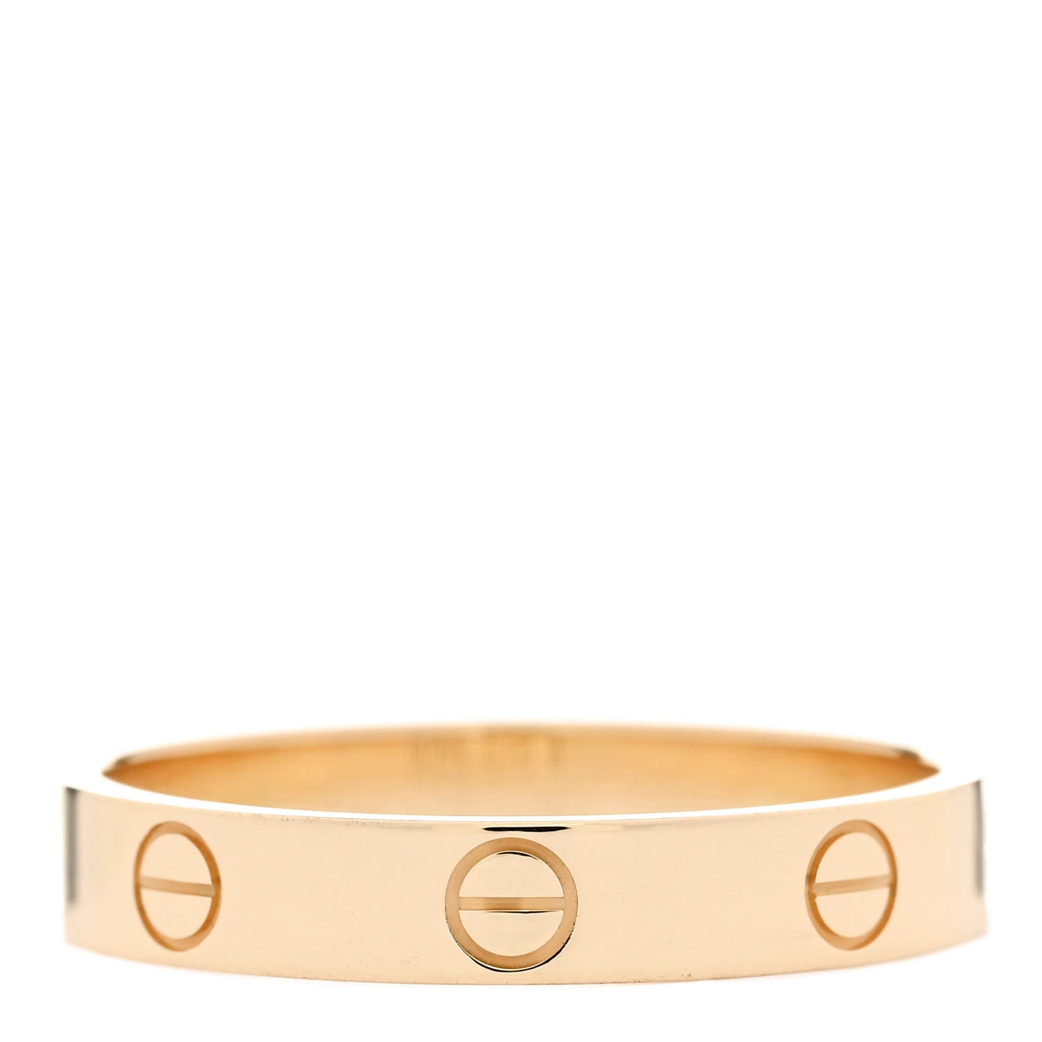 Cartier 18K Yellow Gold 3.5mm LOVE Wedding Band Ring 59 8.75 3 of 4