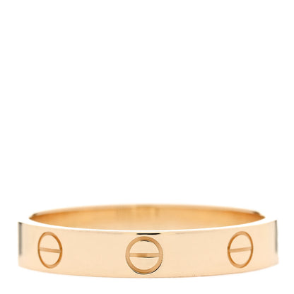 Cartier 18K Yellow Gold 3.5mm LOVE Wedding Band Ring 59 8.75 3 of 4