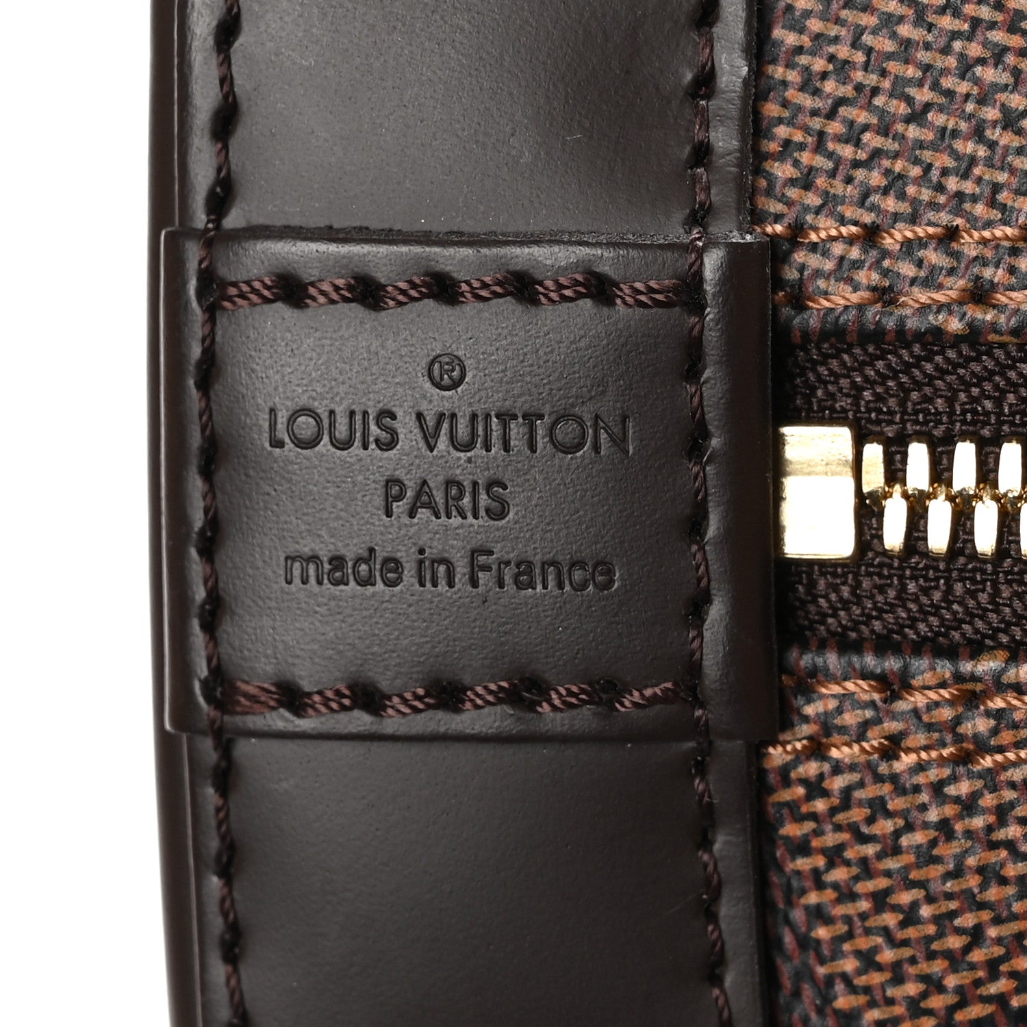 Louis Vuitton Damier Ebene Alma BB 6 of 10