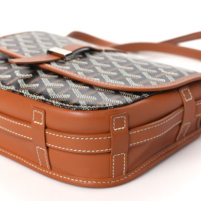 Goyard Goyardine Belvedere II PM Messenger Bag Black Gold 9 of 11