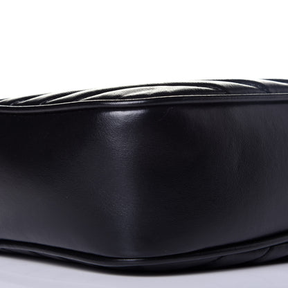 Saint Laurent Calfskin Matelasse Monogram Lou Camera Bag Black 8 of 10