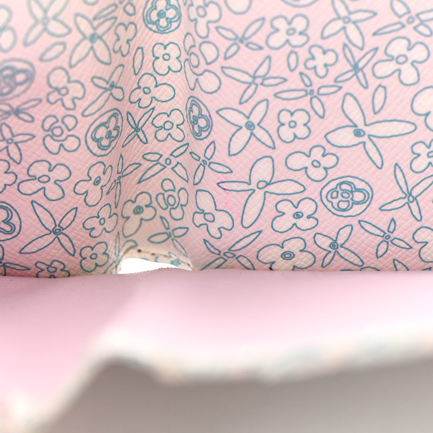 Monogram Fleuri Elise Wallet Rose