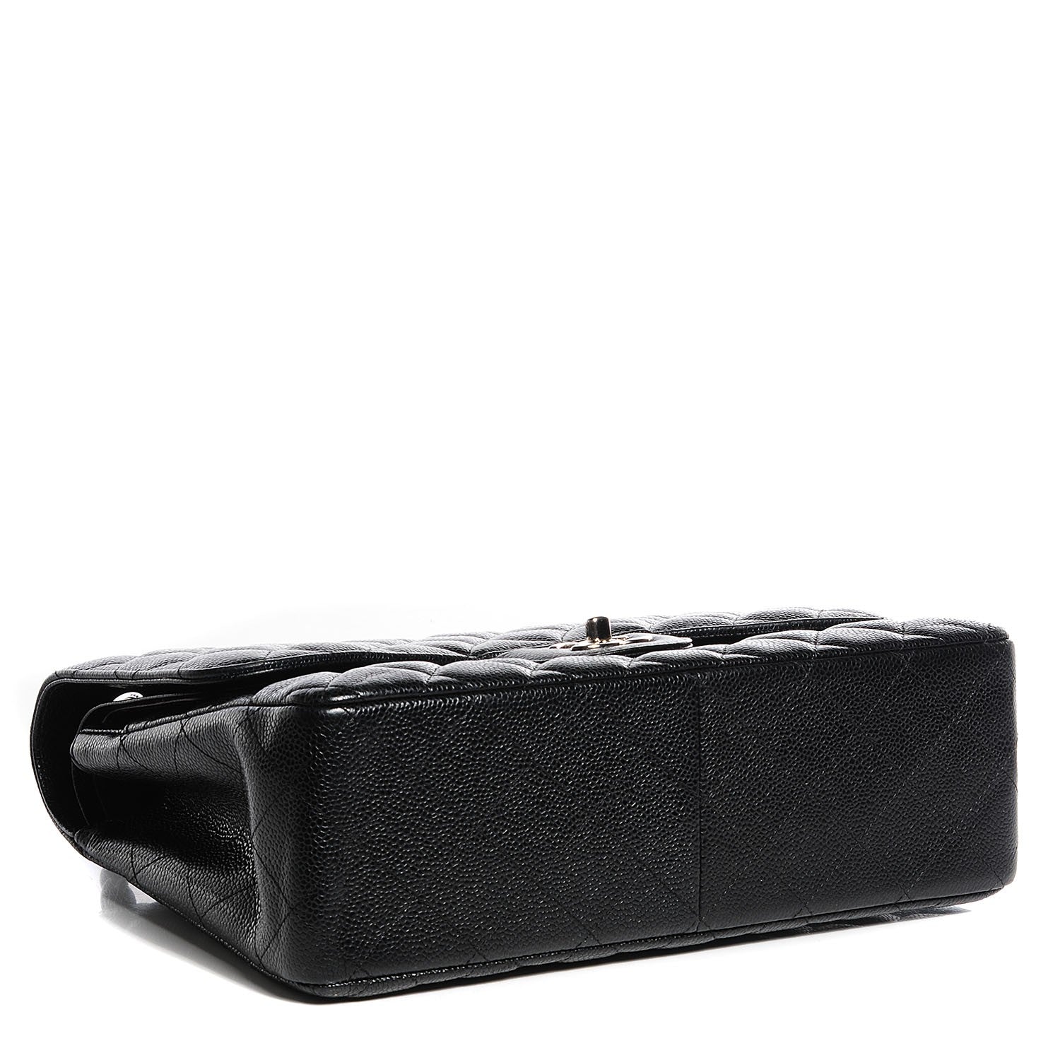 Chanel Caviar Quilted Jumbo Double Flap Black 4 of 9