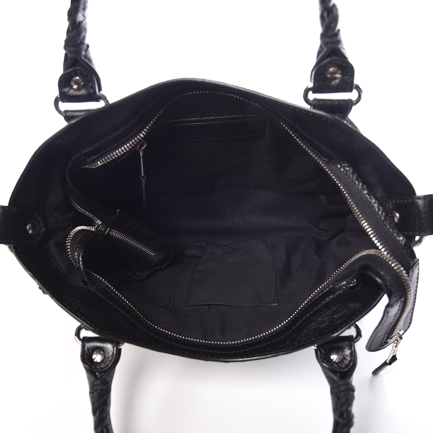 Balenciaga Agneau Giant 12 Silver Hardware Town Black 5 of 9