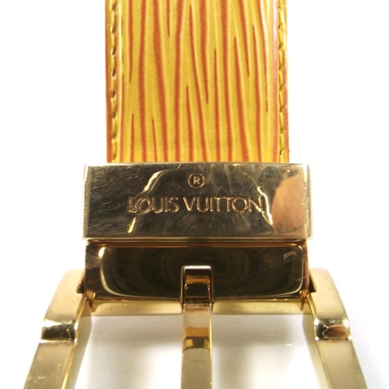 Louis Vuitton Epi Classique Belt Yellow 85/34 2 of 5